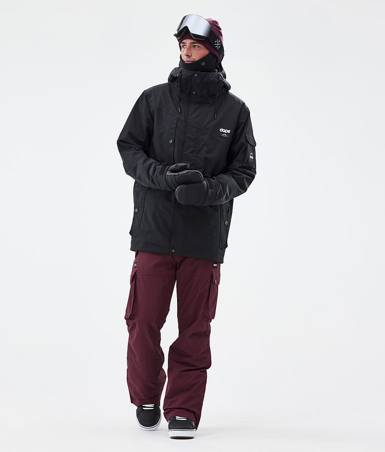 Dope Iconic Snowboardhose Herren Don Burgundy