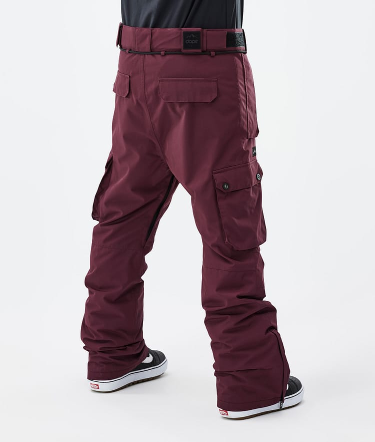 Dope Iconic Snowboardhose Herren Don Burgundy