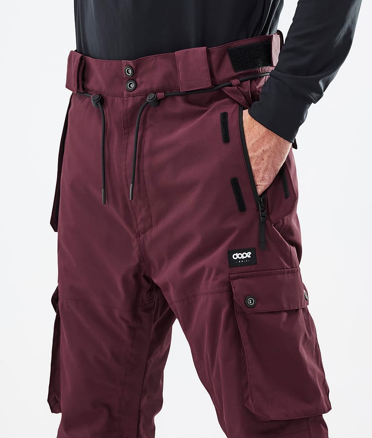 Dope Iconic Skihose Herren Don Burgundy