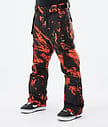 Dope Iconic Snowboardhose Herren Paint Orange