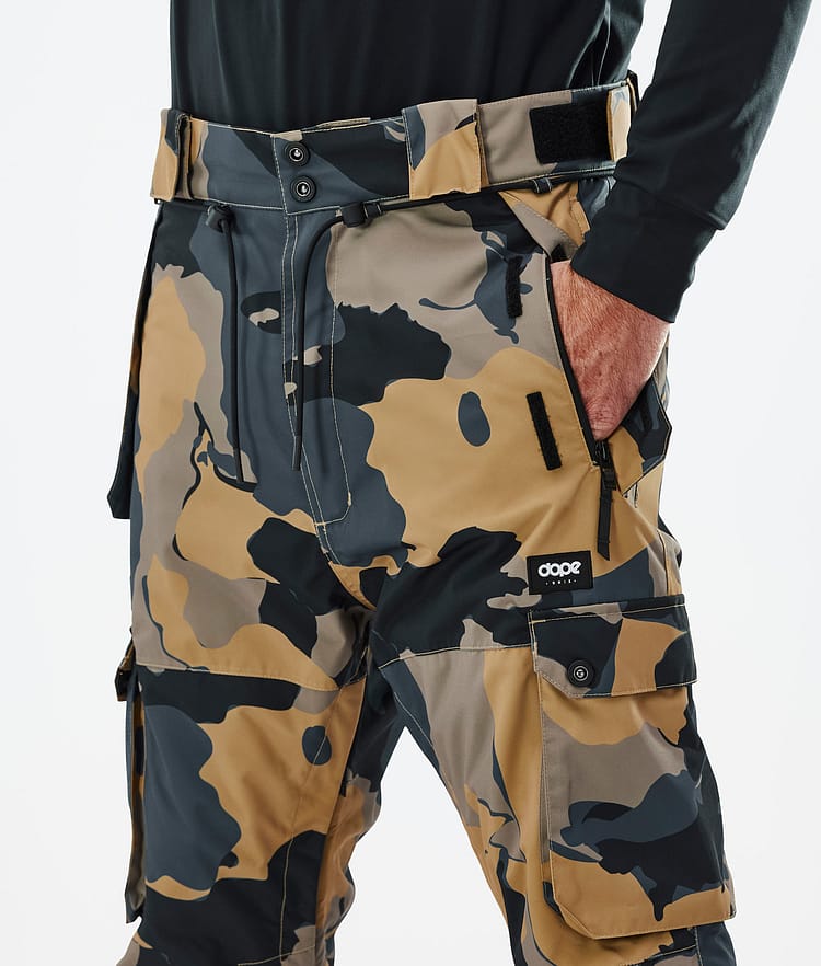 Dope Iconic Snowboardhose Herren Walnut Camo