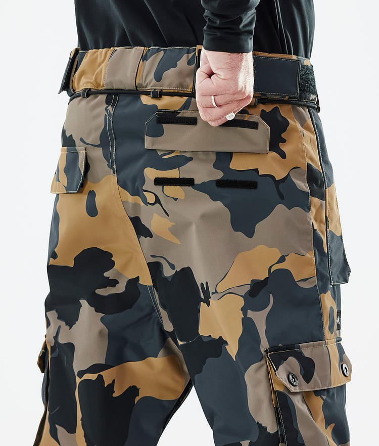 Dope Iconic Snowboardhose Herren Walnut Camo