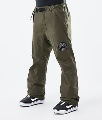 Dope Blizzard 22 Snowboardhose Herren Olive Green