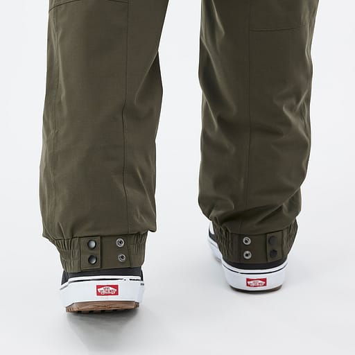 Anpassbare Beinabschlüsse mit Druckknopfverschluss Hauptdetailproduktbild,