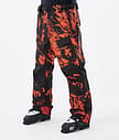Dope Antek 22 Skihose Herren Paint Orange