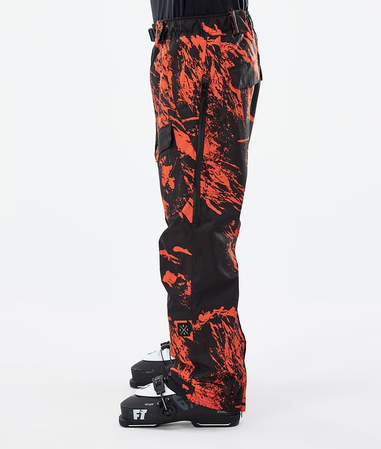 Dope Antek 2022 Skihose Herren Paint Orange