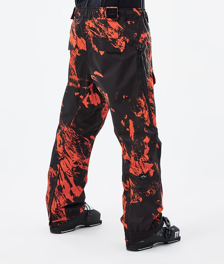 Dope Antek 2022 Skihose Herren Paint Orange