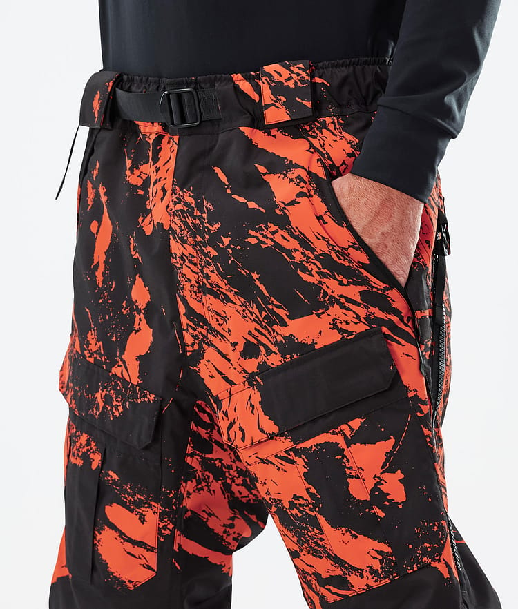 Dope Antek 2022 Skihose Herren Paint Orange