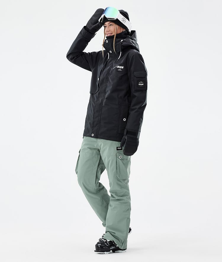 Dope Iconic W Skihose Damen Faded Green