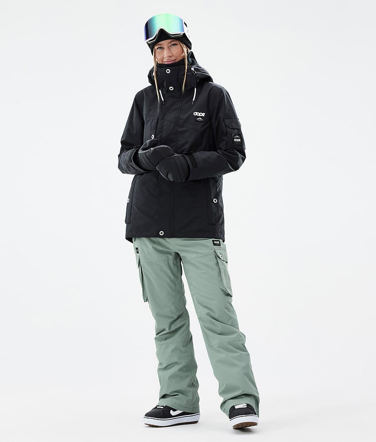 Dope Iconic W Snowboardhose Damen Faded Green