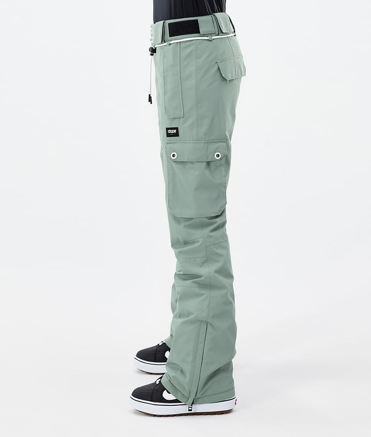 Dope Iconic W Snowboardhose Damen Faded Green