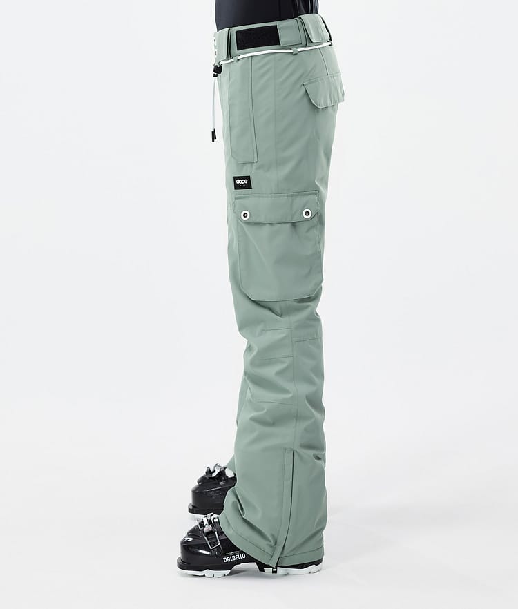 Dope Iconic W Skihose Damen Faded Green