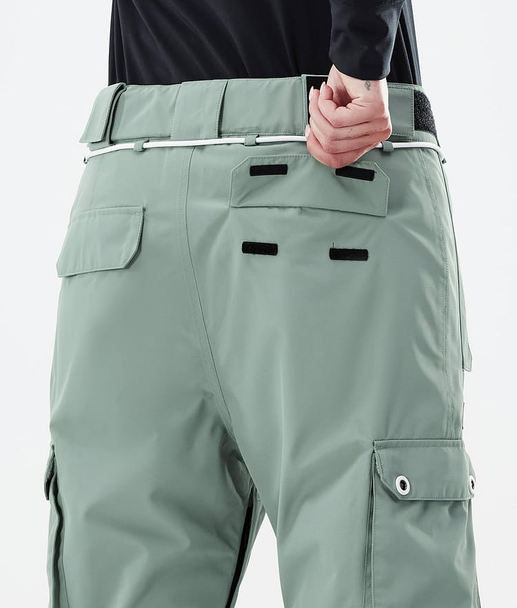 Dope Iconic W Skihose Damen Faded Green