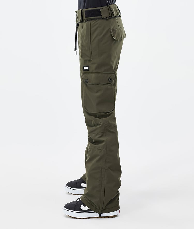 Dope Iconic W Snowboardhose Damen Olive Green Renewed, Bild 3 von 7