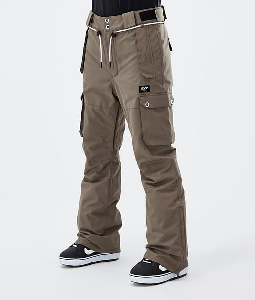 Dope Iconic W Snowboardhose Damen Walnut