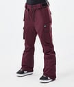 Dope Iconic W Snowboardhose Damen Don Burgundy