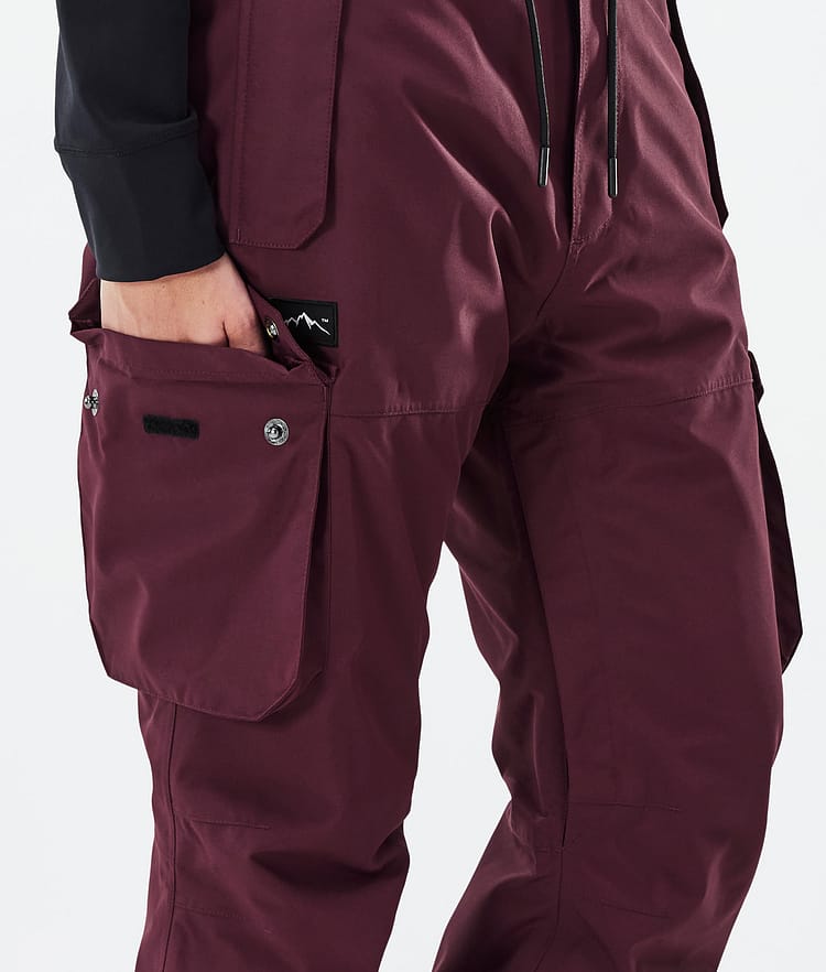 Dope Iconic W Snowboardhose Damen Don Burgundy