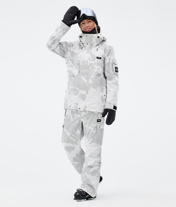 Dope Iconic W Skihose Damen Grey Camo