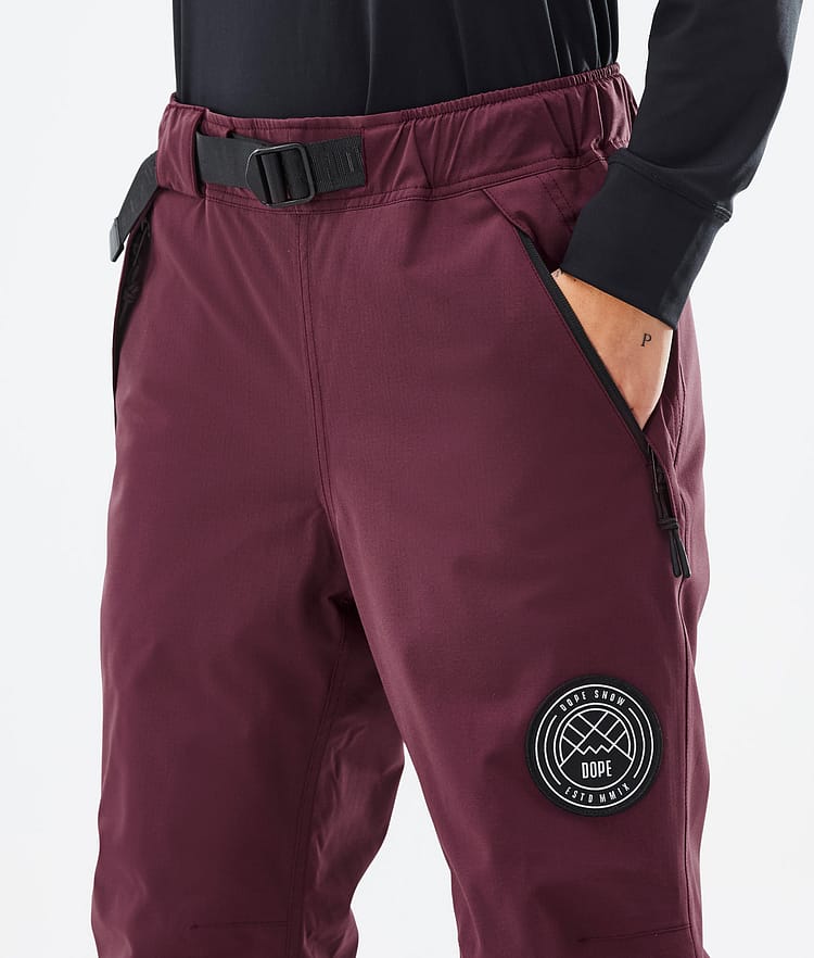 Dope Blizzard W 22 Skihose Damen Burgundy, Bild 4 von 4