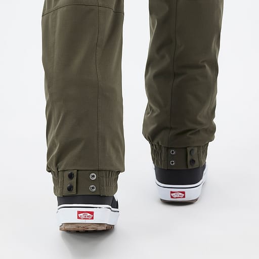 Anpassbare Beinabschlüsse mit Druckknopfverschluss Hauptdetailproduktbild,