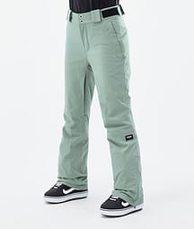 Dope Con W 22 Snowboardhose Damen Faded Green