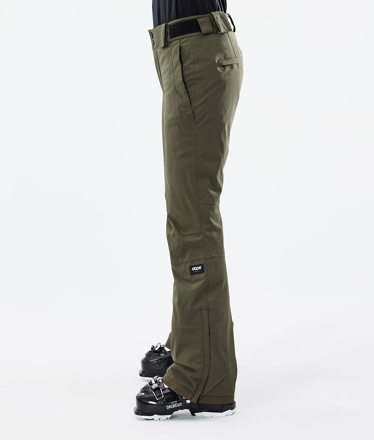 Dope Con W 2022 Skihose Damen Olive Green