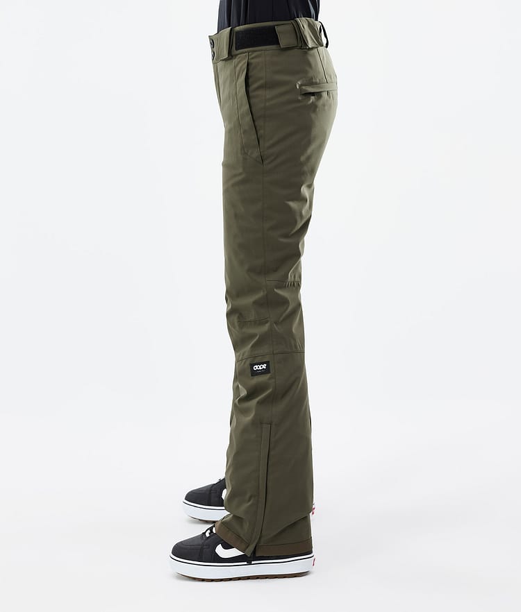 Dope Con W 2022 Snowboardhose Damen Olive Green