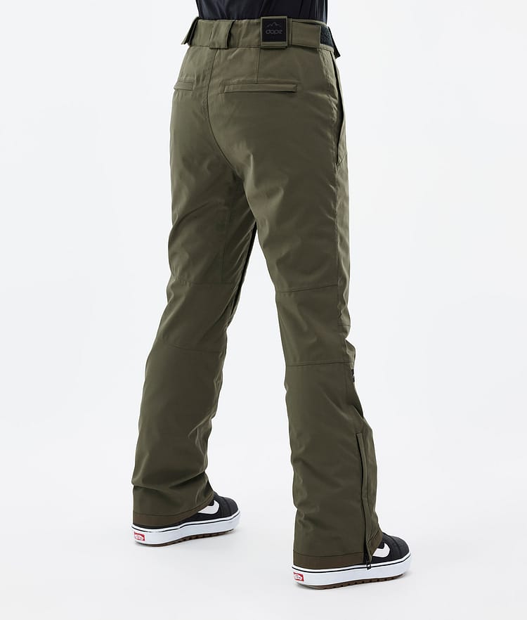 Dope Con W 2022 Snowboardhose Damen Olive Green