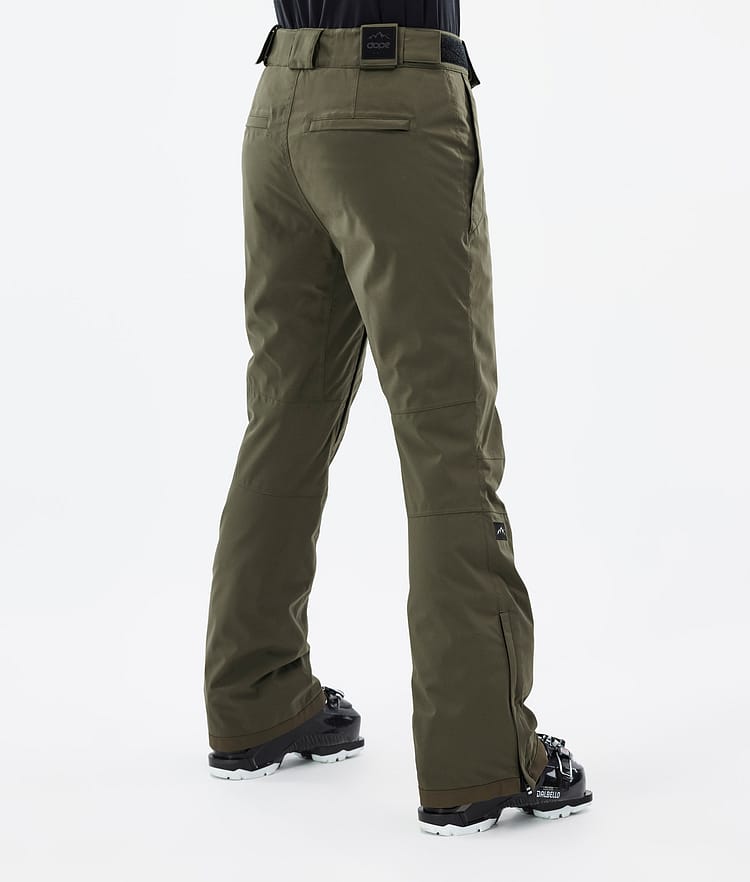 Dope Con W 2022 Skihose Damen Olive Green