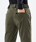 Dope Con W 2022 Snowboardhose Damen Olive Green, Bild 5 von 5