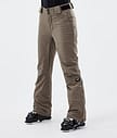 Dope Con W 22 Skihose Damen Walnut