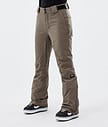 Dope Con W 2022 Snowboardhose Damen Walnut