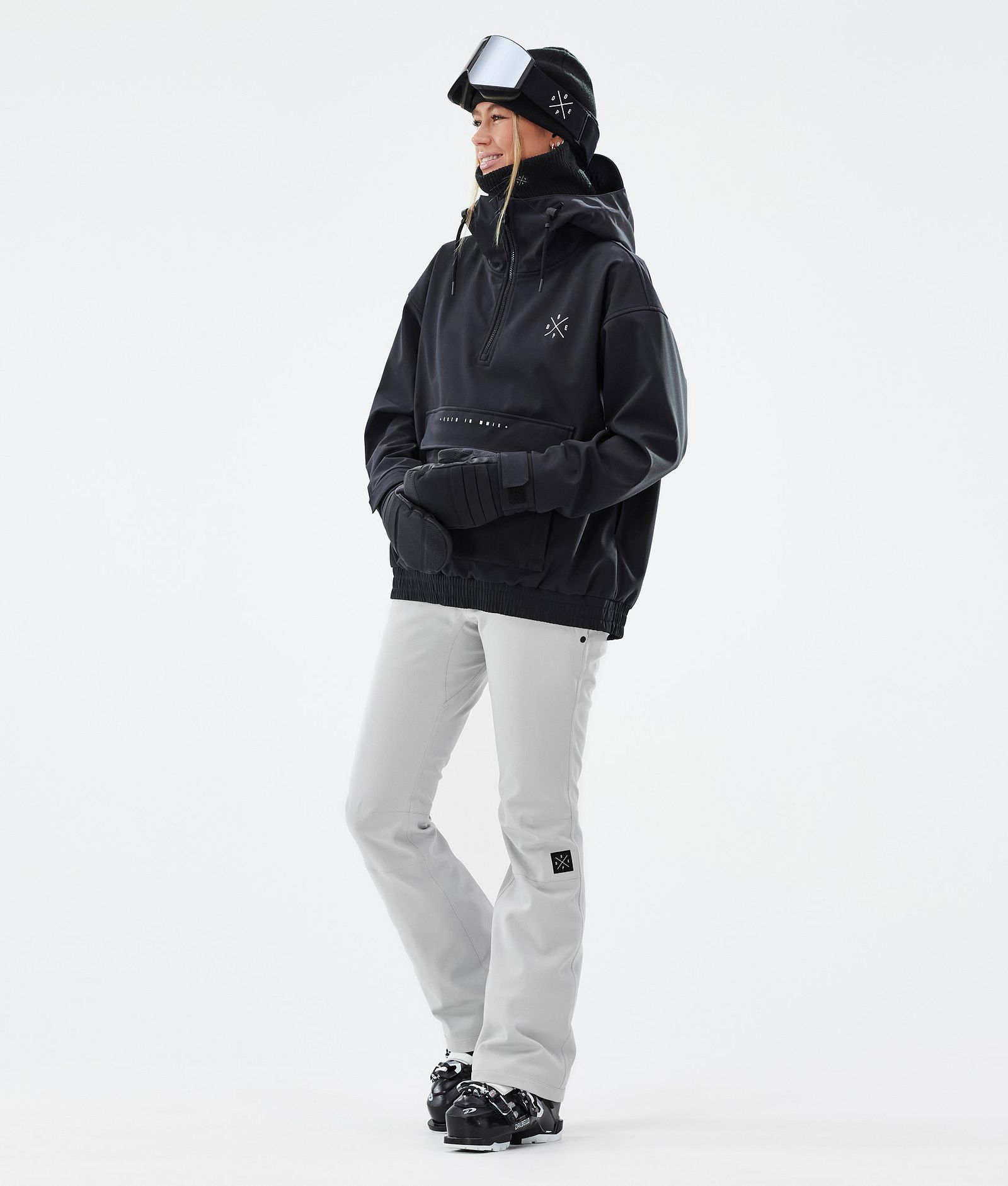 Dope Tigress W Skihose Damen Light Grey, Bild 2 von 6