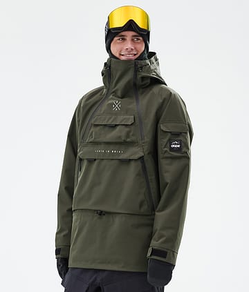 Dope Akin Snowboardjacke Olive Green