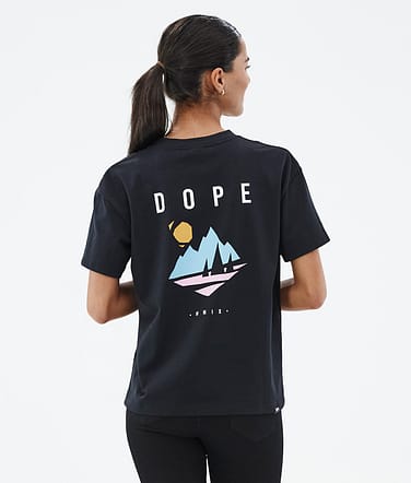 Dope Standard W 2022 T-Shirt Damen Pine Black