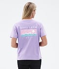 Dope Standard W 2022 T-Shirt Damen Range Faded Violet