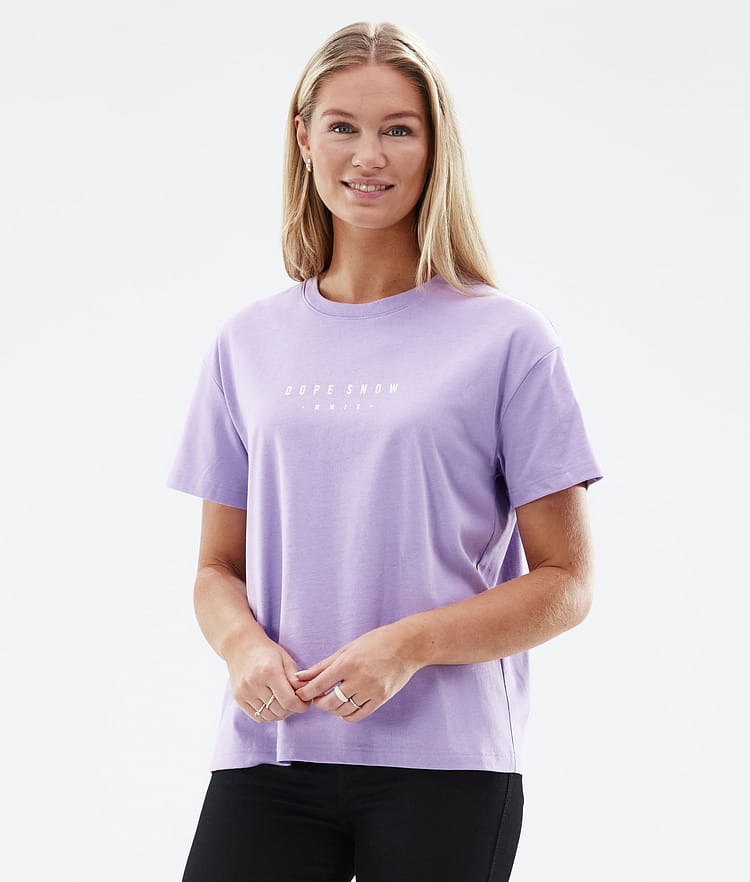 Dope Standard W 2022 T-Shirt Damen Range Faded Violet