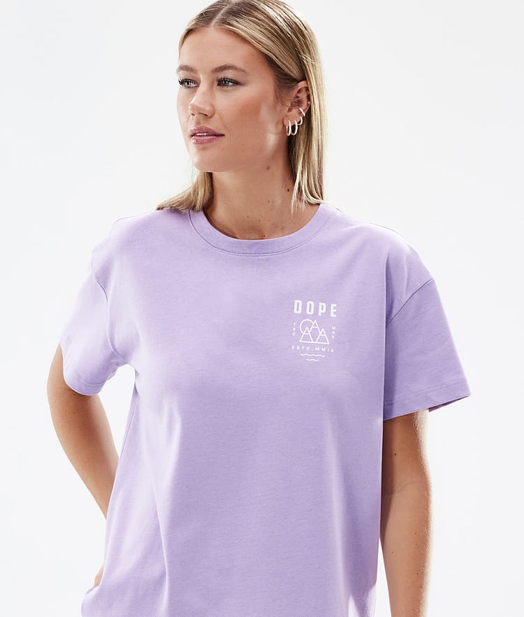 Dope Standard W 22 T-Shirt Damen Summit Faded Violet, Bild 3 von 5
