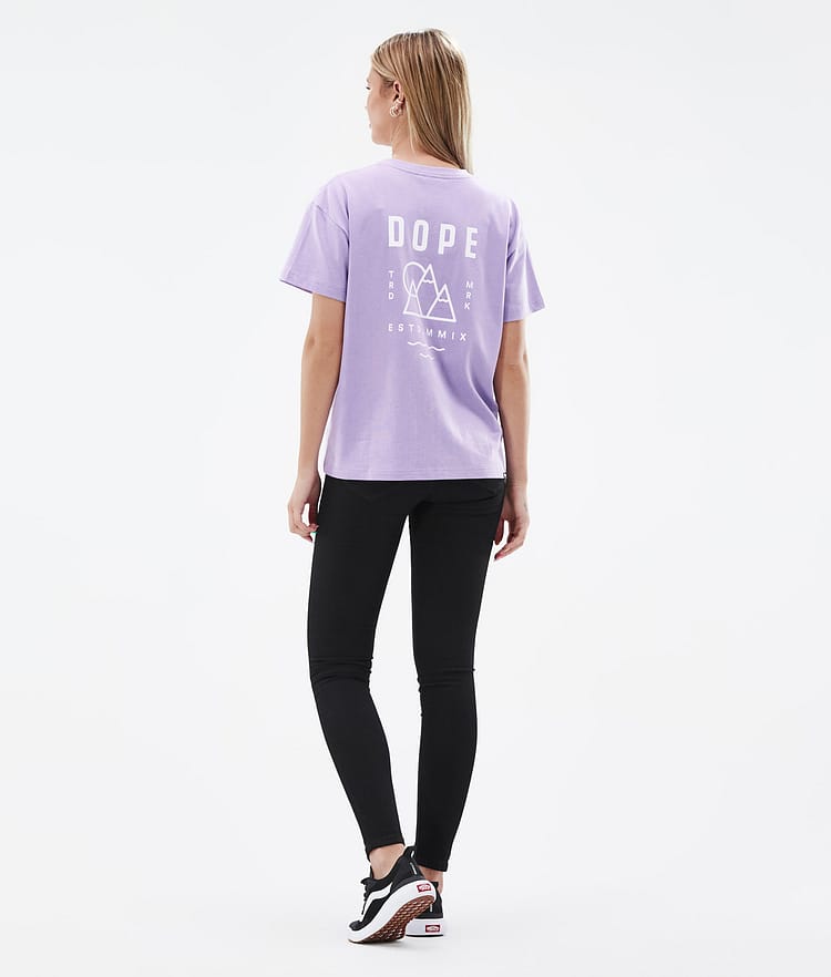 Dope Standard W 22 T-Shirt Damen Summit Faded Violet, Bild 4 von 5