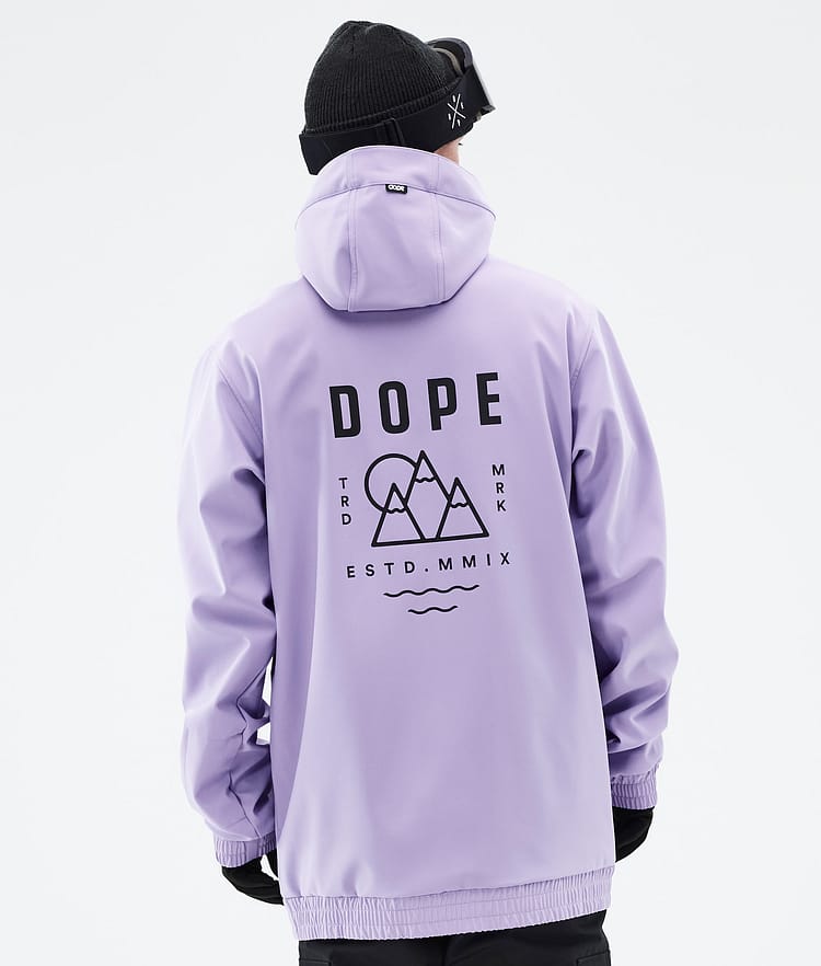 Dope Yeti 2022 Snowboardjacke Herren Summit Faded Violet