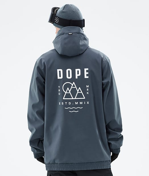 Dope Yeti 2022 Snowboardjacke Herren Metal Blue