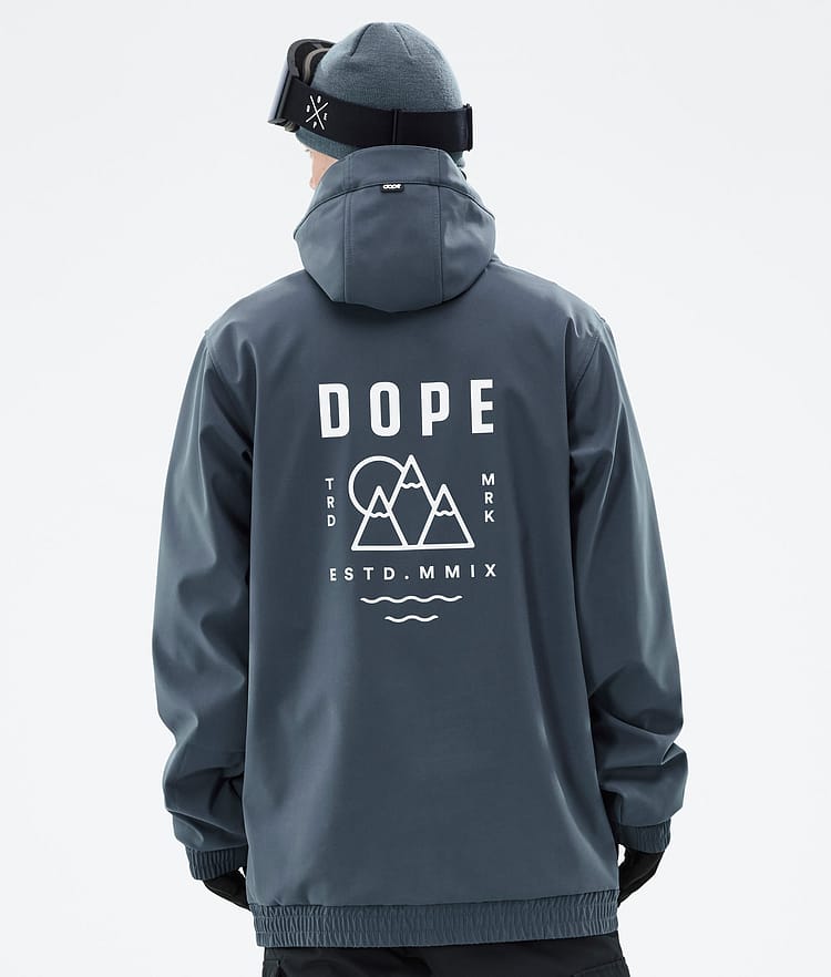 Dope Yeti 2022 Snowboardjacke Herren Summit Metal Blue