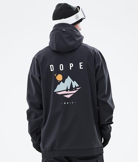 Dope Yeti 2022 Snowboardjacke Herren Black