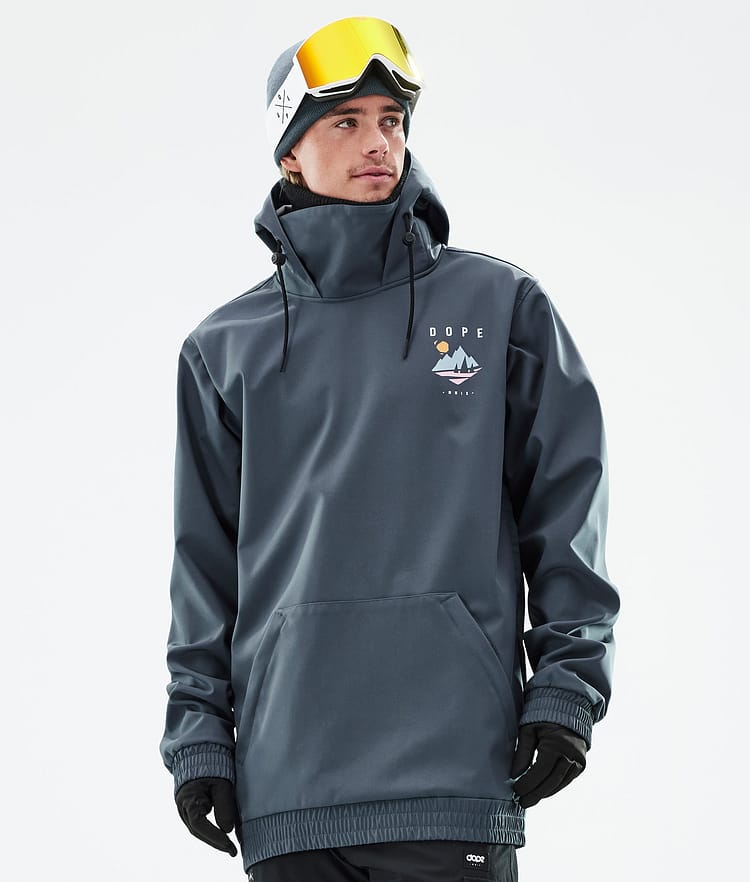 Dope Yeti 2022 Snowboardjacke Herren Pine Metal Blue