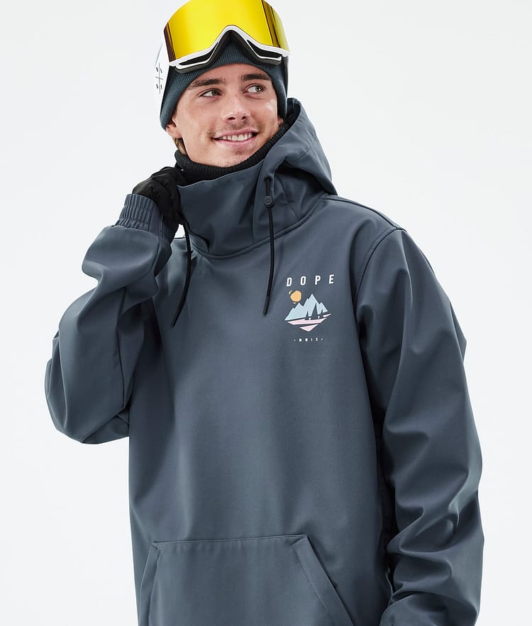 Dope Yeti 2022 Snowboardjacke Herren Pine Metal Blue, Bild 3 von 8