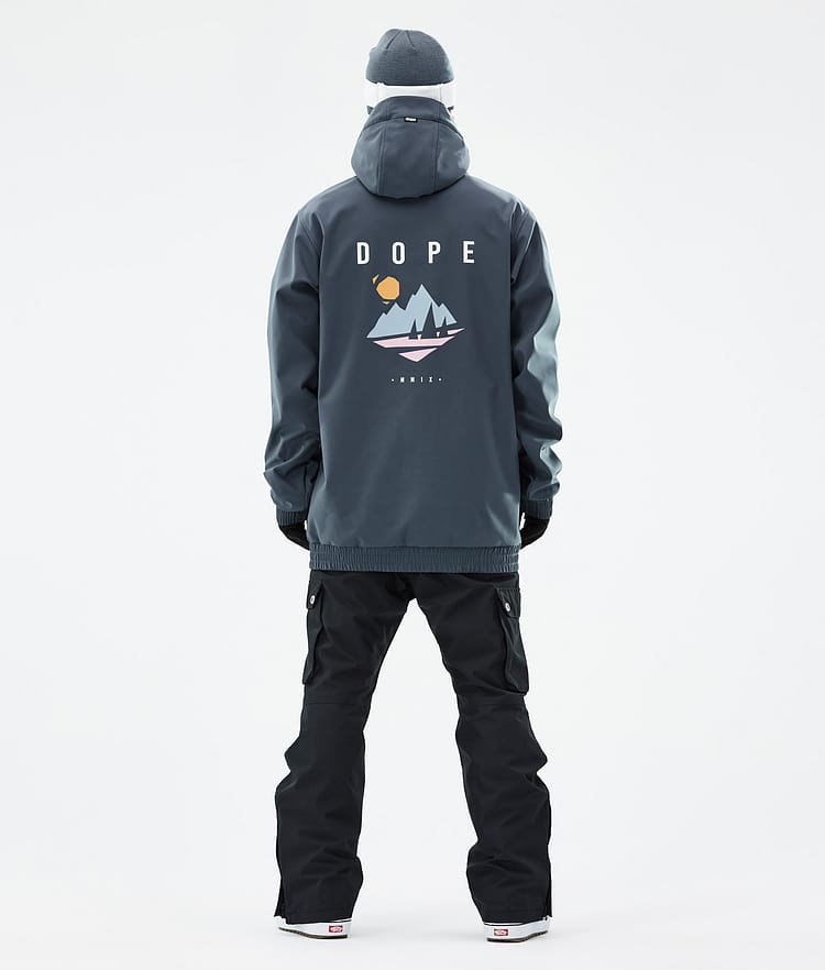 Dope Yeti 2022 Snowboardjacke Herren Pine Metal Blue