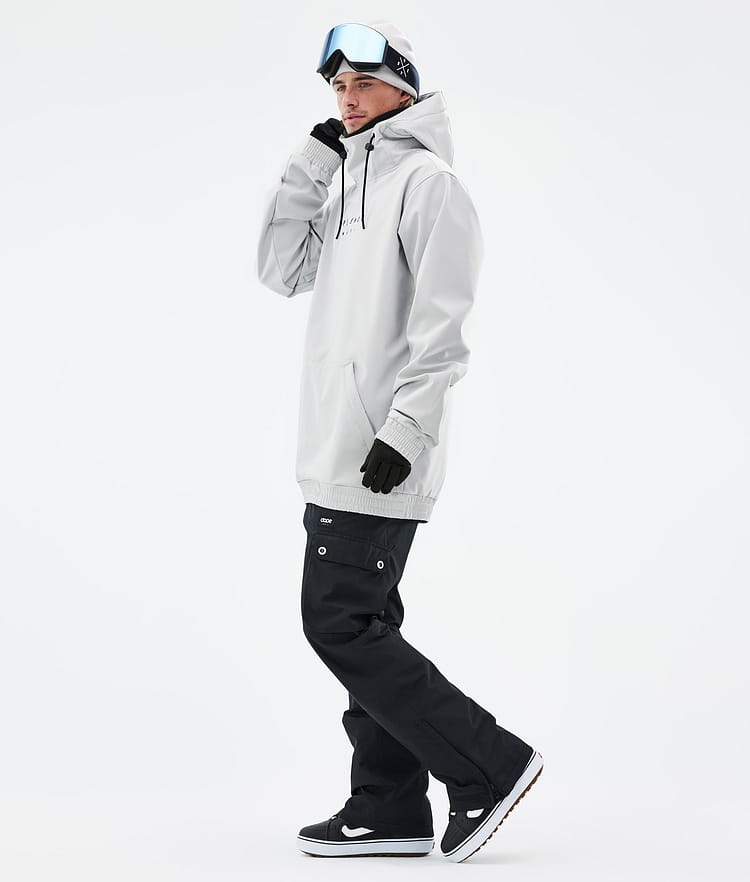 Dope Yeti 22 Snowboardjacke Herren Range Light Grey, Bild 5 von 8