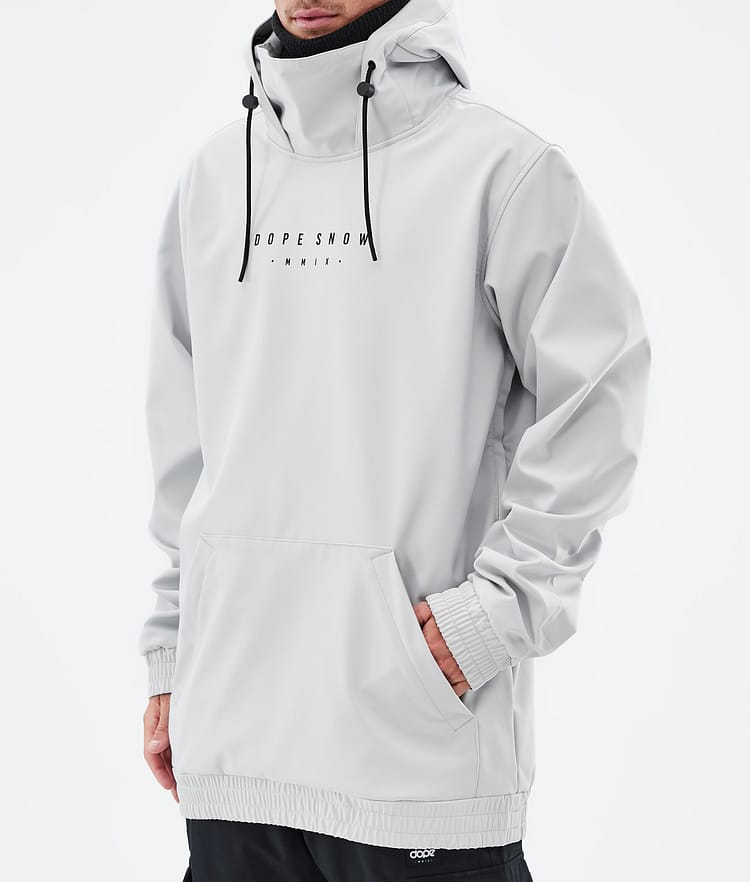 Dope Yeti 22 Snowboardjacke Herren Range Light Grey, Bild 8 von 8