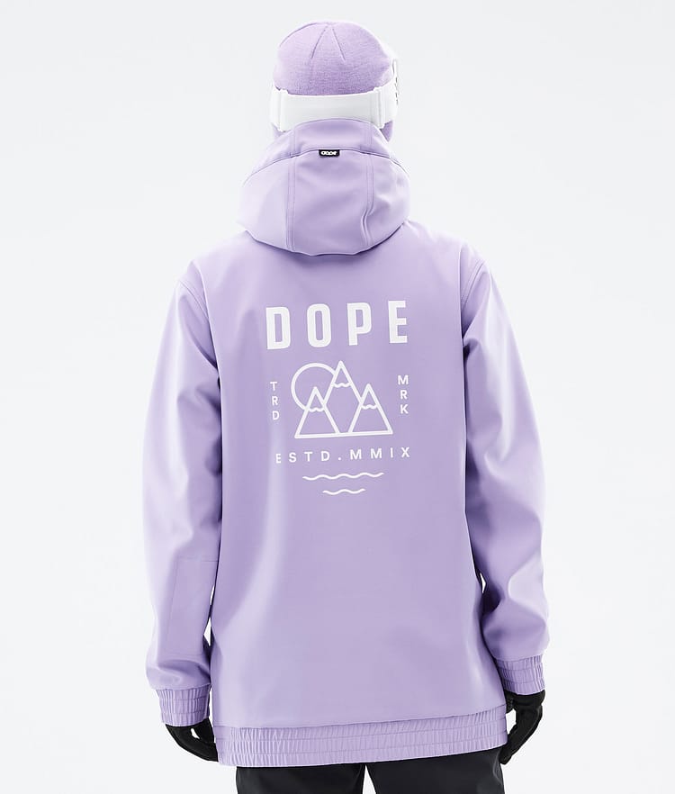 Dope Yeti W 22 Skijacke Damen Summit Faded Violet, Bild 2 von 8