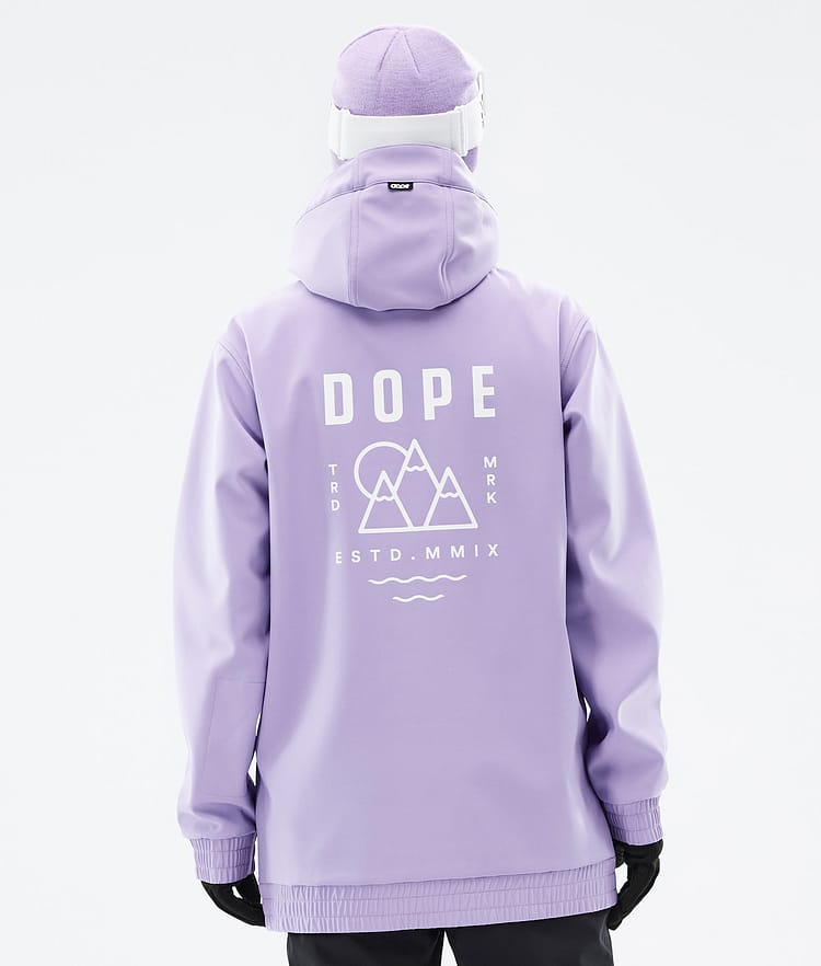 Dope Yeti W 2022 Skijacke Damen Summit Faded Violet